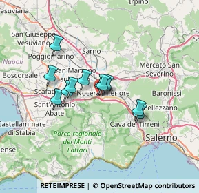 Mappa Via F. Federici, 84014 Nocera Inferiore SA, Italia (5.26636)