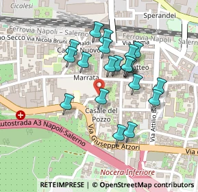 Mappa Via F. Federici, 84014 Nocera Inferiore SA, Italia (0.2075)