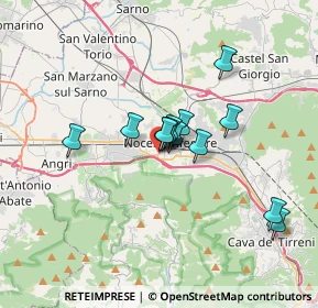 Mappa Via F. Federici, 84014 Nocera Inferiore SA, Italia (2.61308)