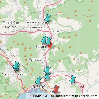 Mappa Via Fariconda, 84081 Baronissi SA, Italia (6.04273)