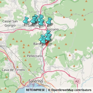 Mappa Via Fariconda, 84081 Baronissi SA, Italia (3.38357)