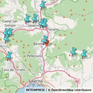 Mappa Via Fariconda, 84081 Baronissi SA, Italia (5.90077)