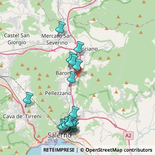 Mappa Via Fariconda, 84081 Baronissi SA, Italia (5.381)
