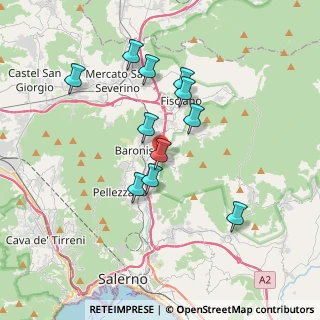 Mappa Via Fariconda, 84081 Baronissi SA, Italia (3.50091)
