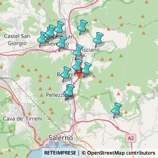Mappa Via Fariconda, 84081 Baronissi SA, Italia (3.82071)