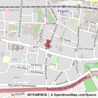 Mappa Via Vicoletto Pepi, 5, 84016 Pagani, Salerno (Campania)
