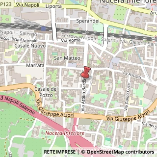 Mappa Via San Tramontano, 24, 84014 Nocera Inferiore, Salerno (Campania)