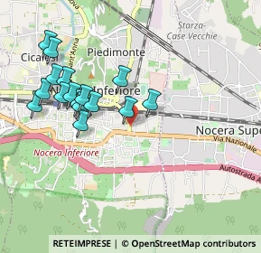 Mappa Via Famiglia Pietro Lamberti, 84014 Nocera Inferiore SA, Italia (1.0325)