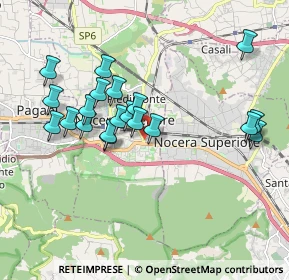 Mappa Via Famiglia Pietro Lamberti, 84014 Nocera Inferiore SA, Italia (1.8855)