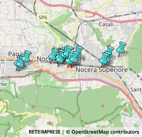 Mappa Via Famiglia Pietro Lamberti, 84014 Nocera Inferiore SA, Italia (1.46)