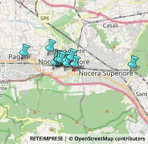 Mappa Via Famiglia Pietro Lamberti, 84014 Nocera Inferiore SA, Italia (1.23417)
