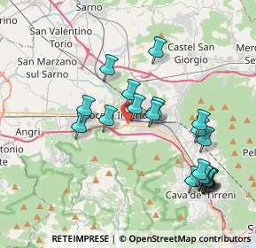 Mappa Via F. Pietro, 84014 Nocera Inferiore SA, Italia (4.3065)
