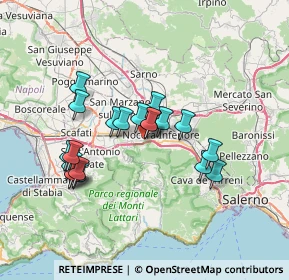 Mappa Via Tortora Andrea, 84016 Pagani SA, Italia (6.502)