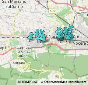 Mappa Via Tortora Andrea, 84016 Pagani SA, Italia (1.45611)