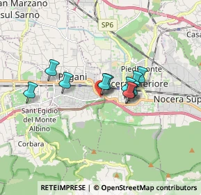 Mappa Via S. Chiara, 84016 Pagani SA, Italia (1.31)