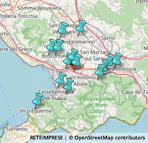 Mappa Via G. Di Vittorio, 84018 Scafati SA, Italia (5.99643)