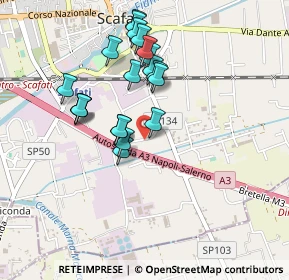 Mappa Via G. Di Vittorio, 84018 Scafati SA, Italia (0.4455)