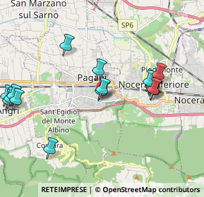Mappa Via Campitelli, 84016 Pagani SA, Italia (2.38563)