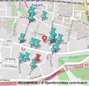 Mappa Via Campitelli, 84016 Pagani SA, Italia (0.2275)