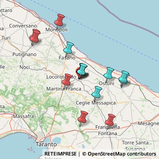 Mappa Via Regina Margherita, 72014 Cisternino BR, Italia (14.268)