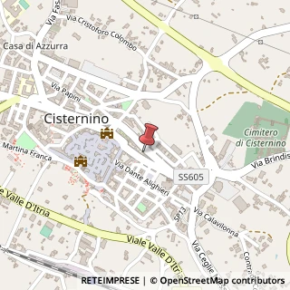Mappa Via Domenico Cirillo, 17, 72014 Cisternino, Brindisi (Puglia)