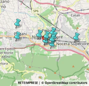 Mappa Via Gerardo nobile, 84014 Nocera Inferiore SA, Italia (1.17273)