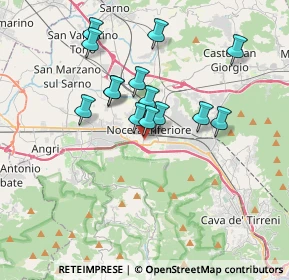 Mappa Via Gerardo nobile, 84014 Nocera Inferiore SA, Italia (3.25643)