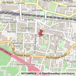 Mappa Via Arturo Petrosini, 84014 Nocera inferiore SA, Italia, 84014 Nocera Inferiore, Salerno (Campania)