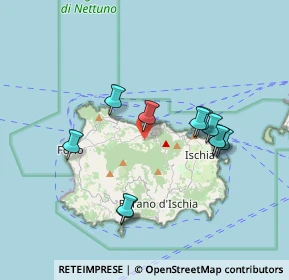 Mappa Via Ombrasco, 80074 Casamicciola Terme NA, Italia (3.62818)