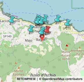 Mappa Via Ombrasco, 80074 Casamicciola Terme NA, Italia (0.77429)