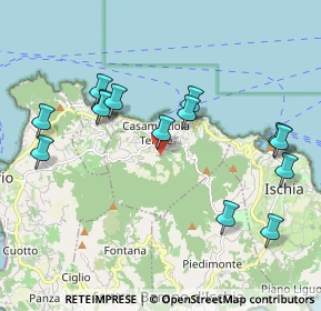 Mappa Via Ombrasco, 80074 Casamicciola Terme NA, Italia (2.25143)