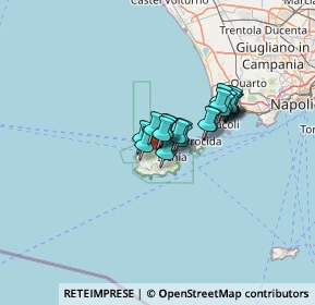 Mappa Via Ombrasco, 80074 Casamicciola Terme NA, Italia (8.319)