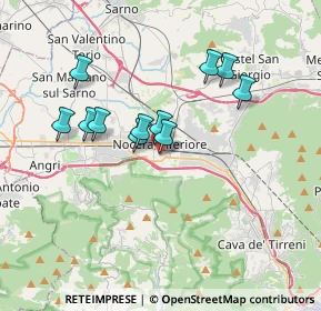 Mappa Via Fucilari, 84014 Nocera Inferiore SA, Italia (3.24545)