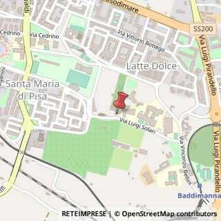 Mappa Via Luigi Solari, 6, 07100 Sassari, Sassari (Sardegna)