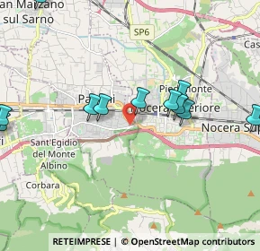 Mappa Via Salerno, 84016 Pagani SA, Italia (2.575)