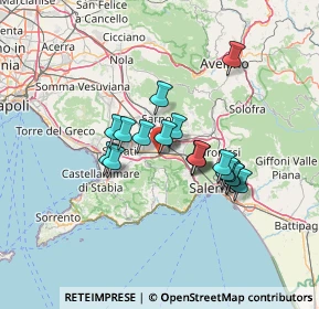 Mappa Via Salerno, 84016 Pagani SA, Italia (11.16833)