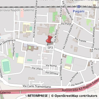 Mappa Via Guglielmo Marconi, 92, 84016 Pagani SA, Italia, 84016 Pagani, Salerno (Campania)