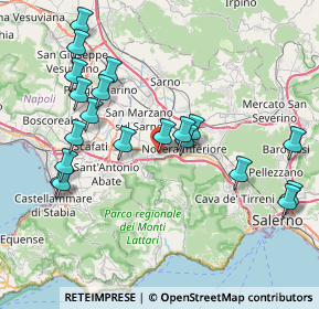 Mappa Via Guglielmo Marconi, 84016 Pagani SA, Italia (9.054)