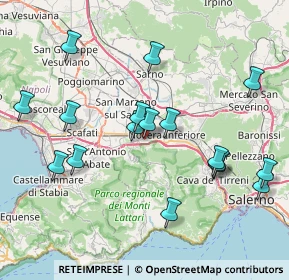 Mappa Via Guglielmo Marconi, 84016 Pagani SA, Italia (8.91294)