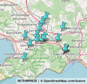 Mappa Via Guglielmo Marconi, 84016 Pagani SA, Italia (6.08733)