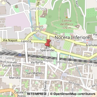 Mappa Via Filippo Dentice D'Accadia, n. 31, 84014 Nocera Inferiore, Salerno (Campania)