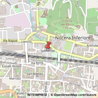Mappa Via Filippo Dentice D'Accadia, 21, 84014 Nocera Inferiore, Salerno (Campania)