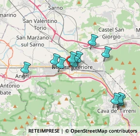 Mappa Via Filippo Dentice D'Accadia, 84014 Nocera Inferiore SA, Italia (3.64)