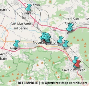 Mappa Via Filippo Dentice D'Accadia, 84014 Nocera Inferiore SA, Italia (3.77357)