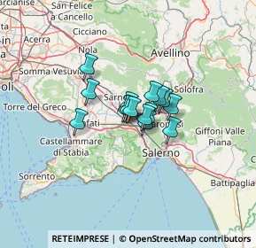 Mappa SP81, 84014 Nocera Inferiore SA, Italia (6.98667)