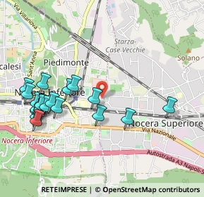 Mappa Via Grotti Campo, 84014 Nocera Inferiore SA, Italia (1.2075)