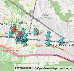 Mappa Via Grotti Campo, 84014 Nocera Inferiore SA, Italia (1.059)