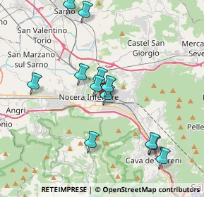 Mappa Via Grotti Campo, 84014 Nocera Inferiore SA, Italia (4.065)