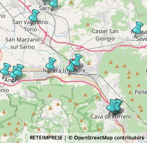 Mappa Via Grotti Campo, 84014 Nocera Inferiore SA, Italia (6.09933)