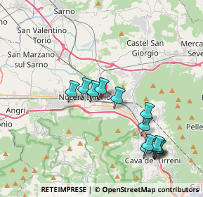 Mappa Via Grotti Campo, 84014 Nocera Inferiore SA, Italia (4.17615)